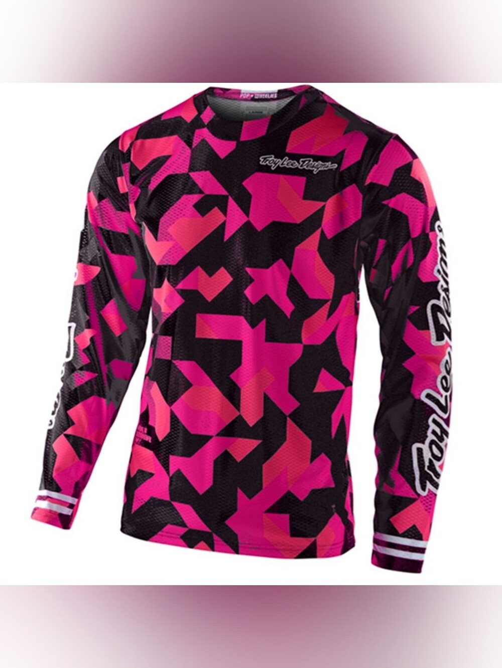 NWOT Troy Lee Designs GP Air Confetti Moto Dirt Bike Jersey Youth XL Womens M/L